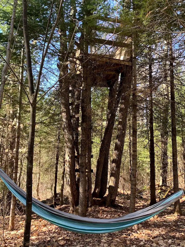 Rustic Quebec Camping Tent for Weekend Getaways from Montreal