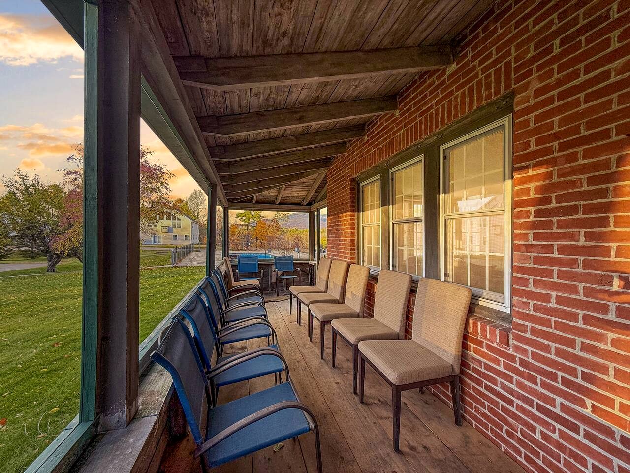 Charming Brick Retreat with Hot Tub & Mountain Views in Conway, New Hampshire