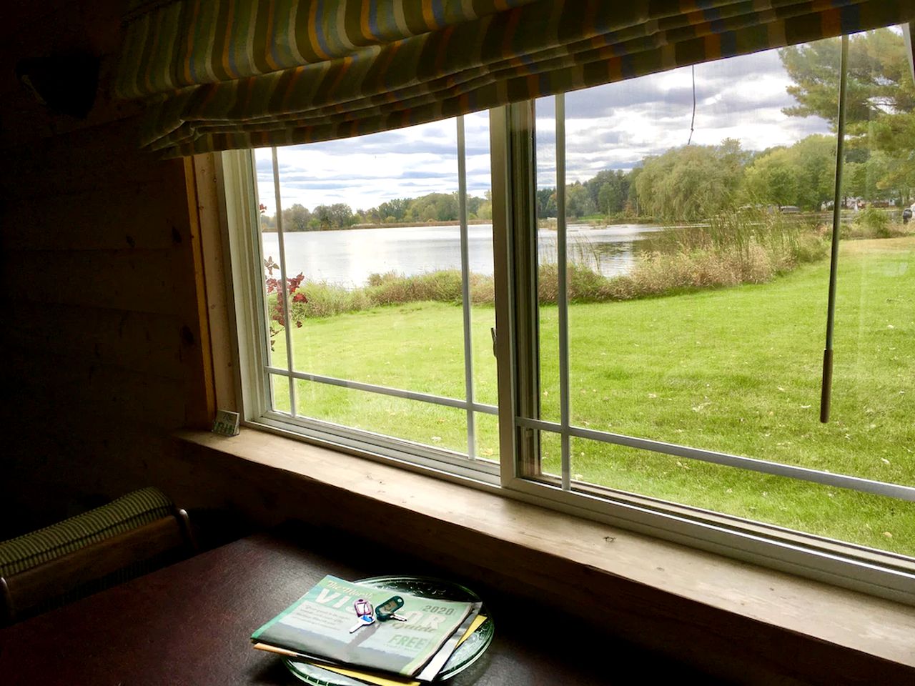 Romantic Riverfront Cottage with a Pier near Milwaukee, Wisconsin