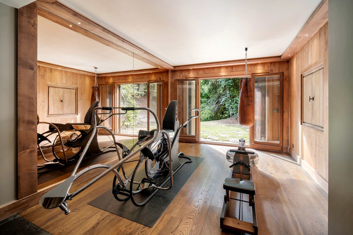 Luxurious Alpine Chalet with Cinema & Mont Blanc Views near Village of Megève, France