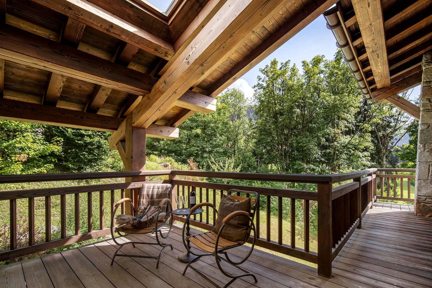 Luxurious Alpine Chalet with Cinema & Mont Blanc Views near Village of Megève, France