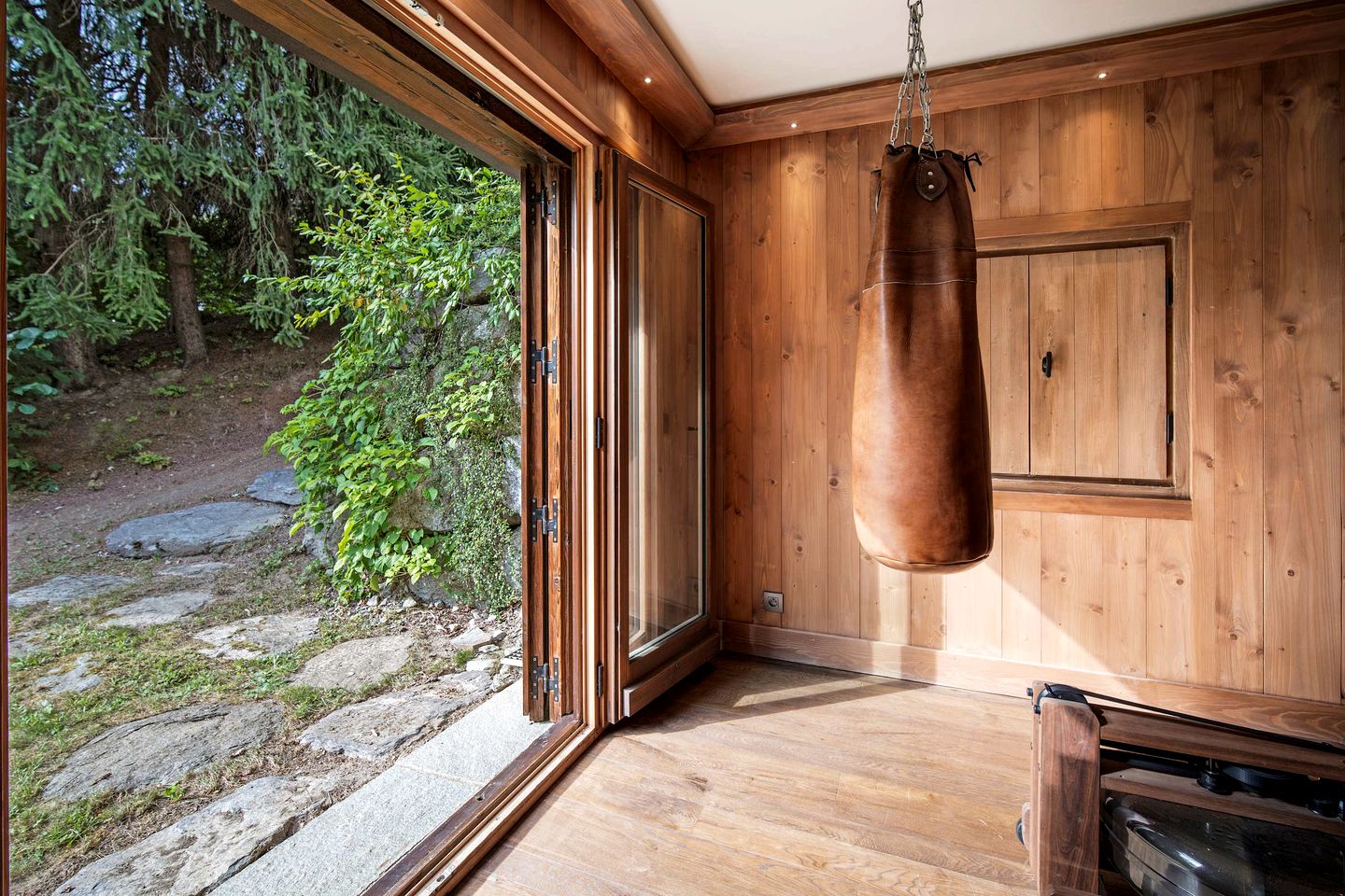 Luxurious Alpine Chalet with Cinema & Mont Blanc Views near Village of Megève, France