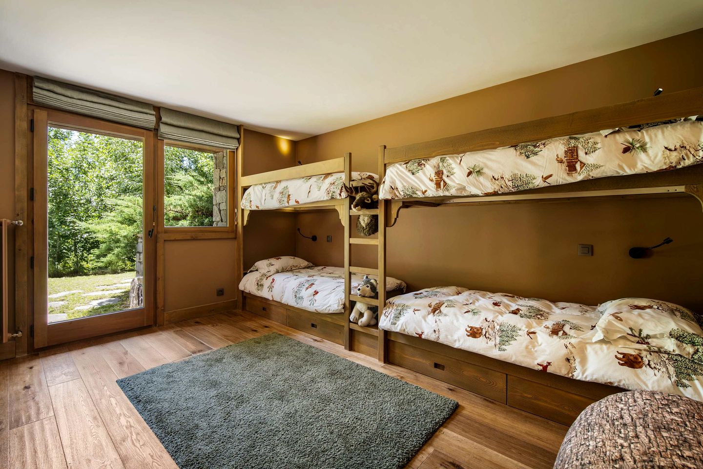 Luxurious Alpine Chalet with Cinema & Mont Blanc Views near Village of Megève, France