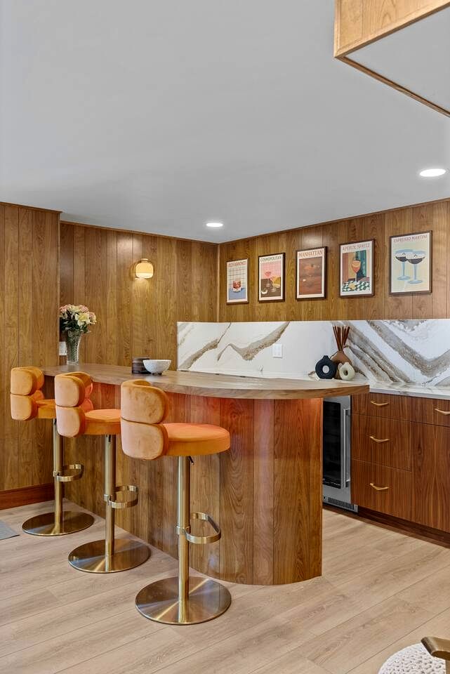 Refined Mid-Century Retreat with Strait & Mountain Views near Olympic National Park, Port Angeles, Washington