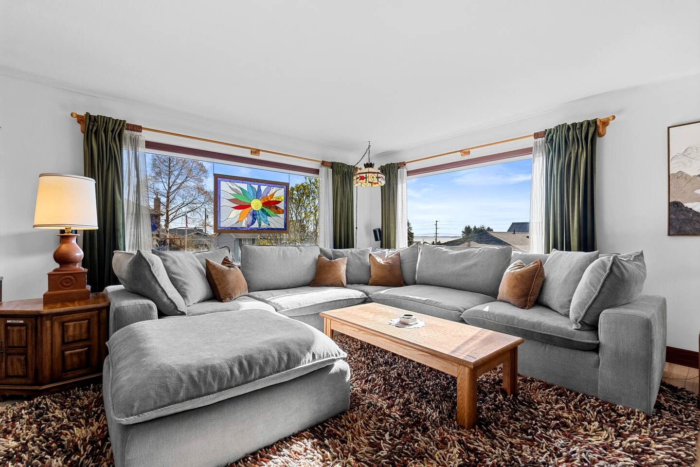 Refined Mid-Century Retreat with Strait & Mountain Views near Olympic National Park, Port Angeles, Washington