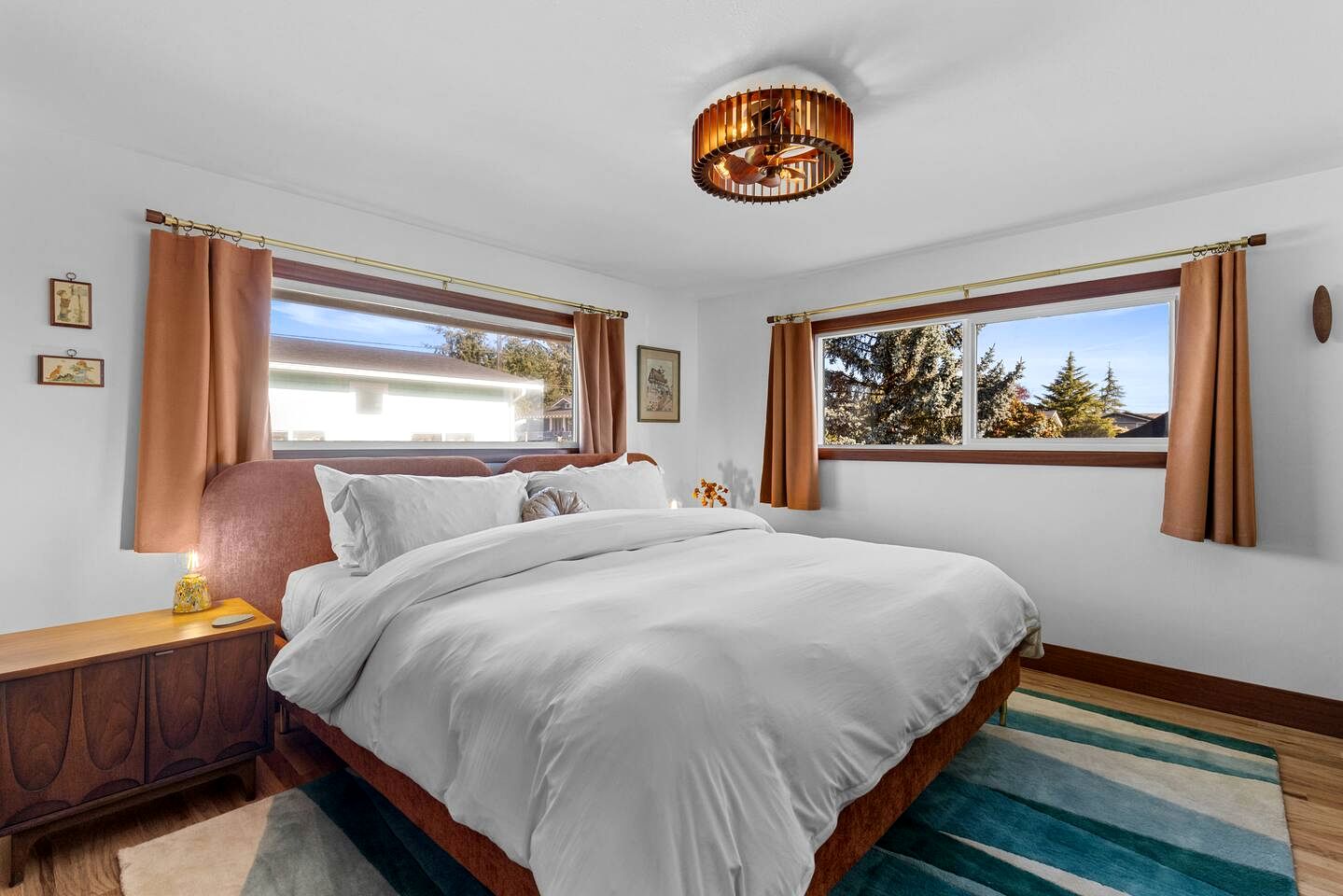 Refined Mid-Century Retreat with Strait & Mountain Views near Olympic National Park, Port Angeles, Washington