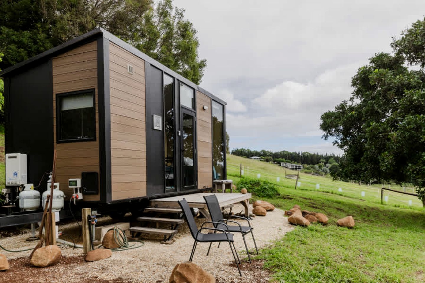 Secluded Tiny House on Macadamia Plantation Near Byron Bay, Cumbalum NSW