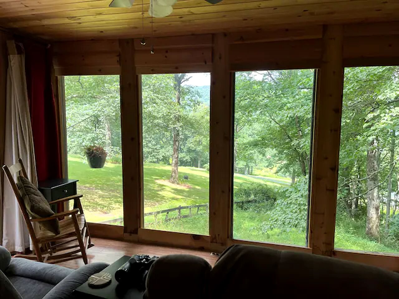 Cozy Getaways in this Cute A-Frame Cabin in Suches, Georgia