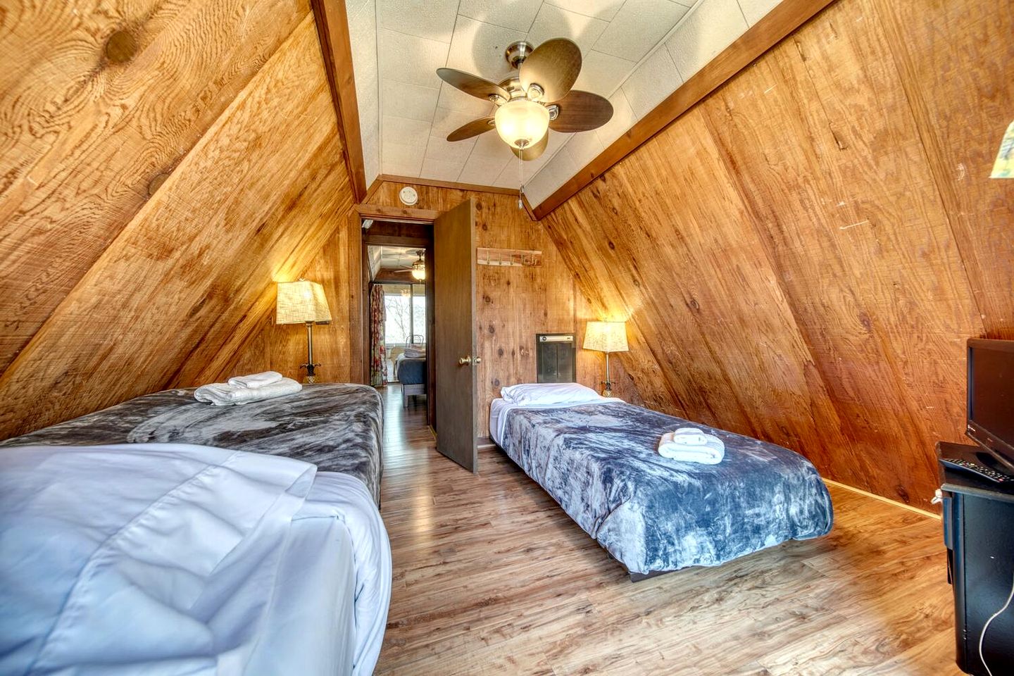 Cozy Getaways in this Cute A-Frame Cabin in Suches, Georgia
