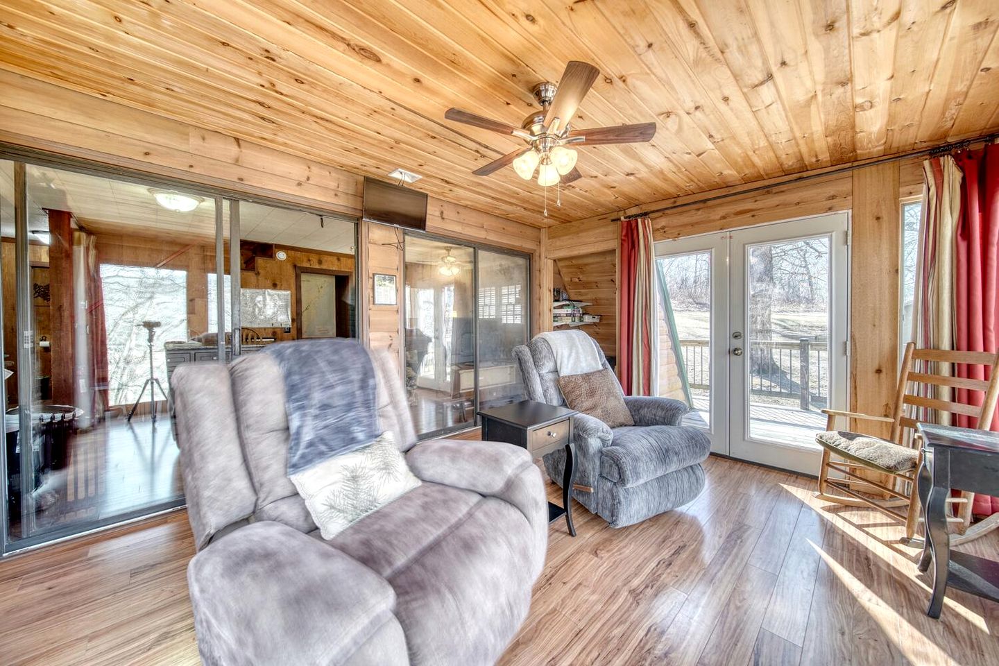 Cozy Getaways in this Cute A-Frame Cabin in Suches, Georgia
