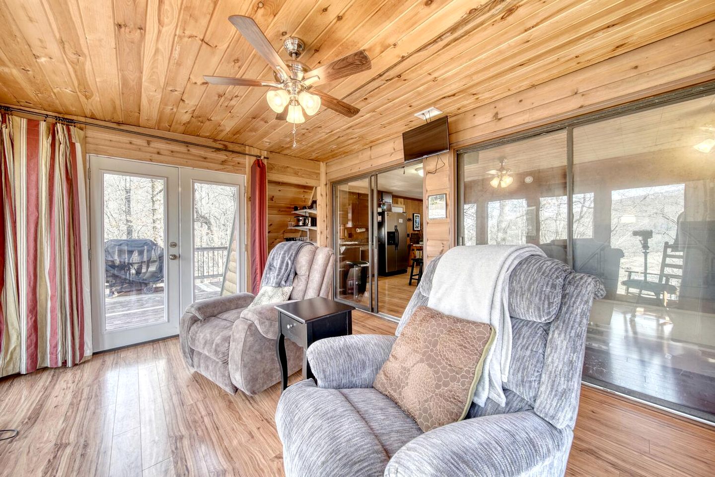 Cozy Getaways in this Cute A-Frame Cabin in Suches, Georgia