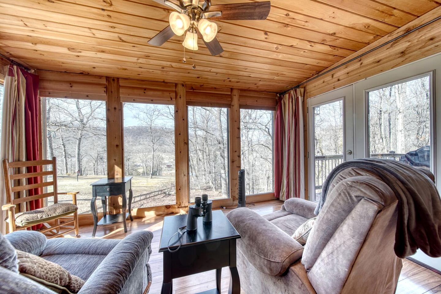 Cozy Getaways in this Cute A-Frame Cabin in Suches, Georgia