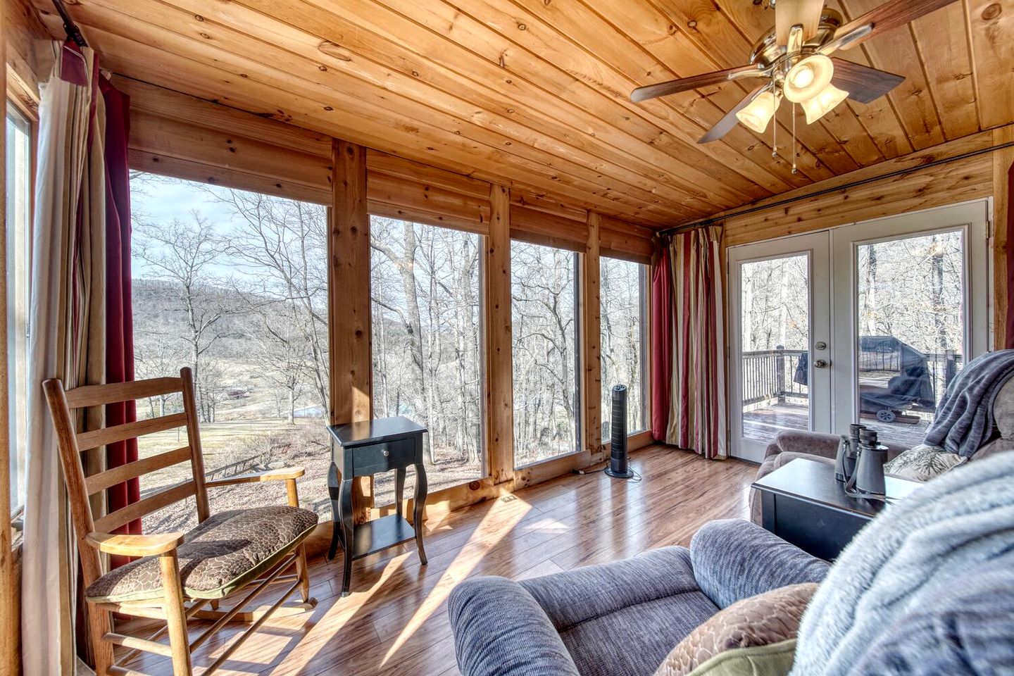 Cozy Getaways in this Cute A-Frame Cabin in Suches, Georgia