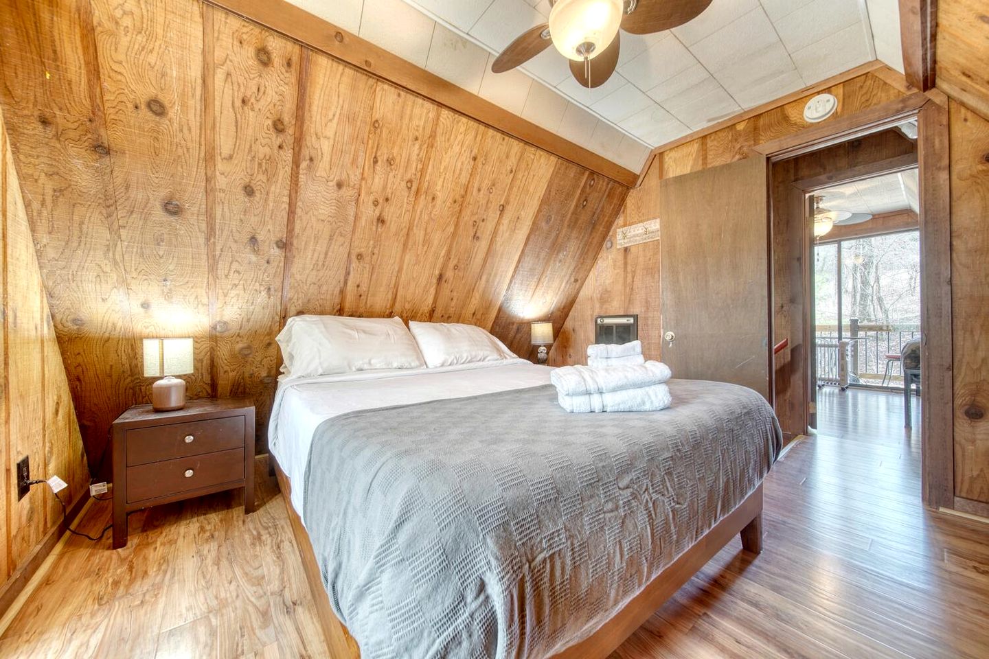 Cozy Getaways in this Cute A-Frame Cabin in Suches, Georgia