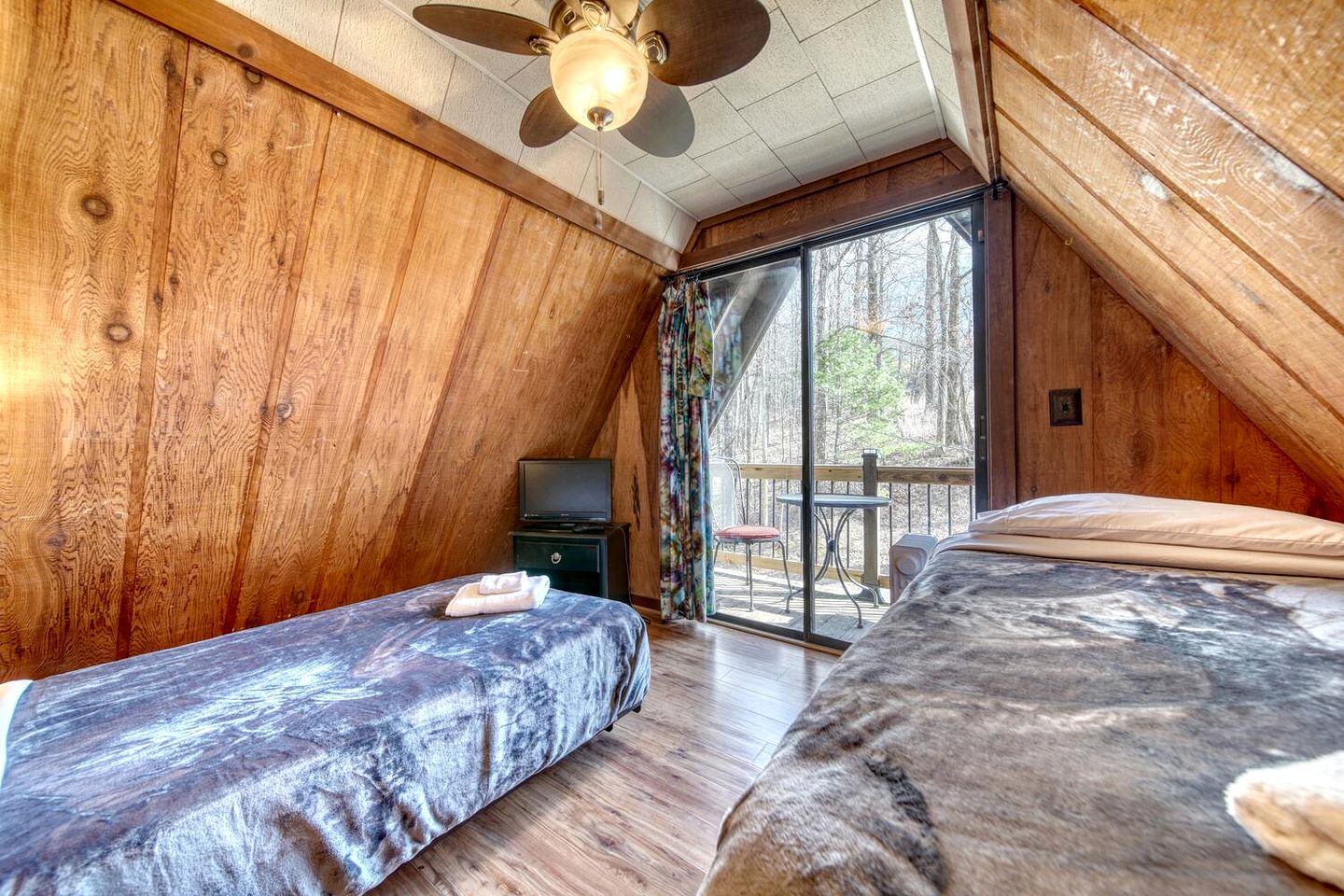 Cozy Getaways in this Cute A-Frame Cabin in Suches, Georgia