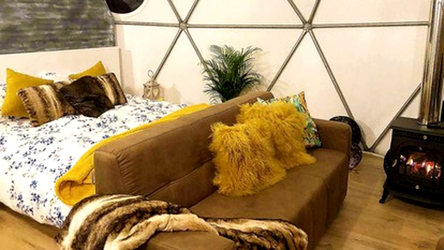 Unusual Dome Rental Perfect for a Luxury Camping Getaway in Prazeres, Portugal