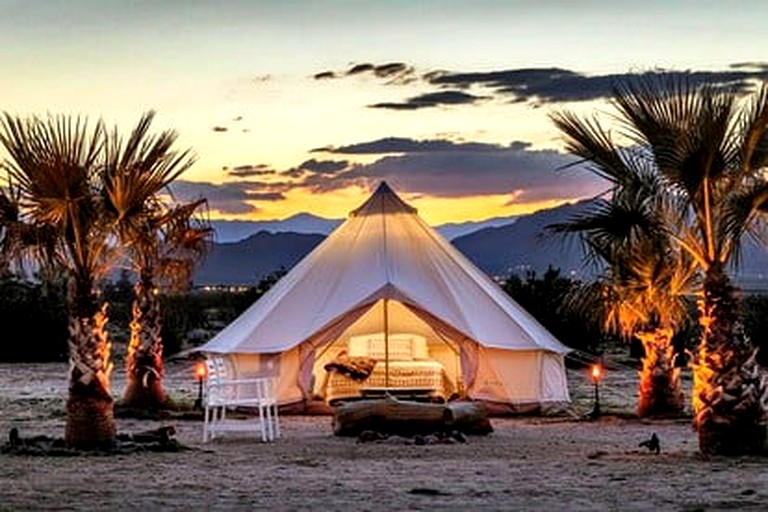 CLONED Magical Joshua Tree Accommodation with Pool Perfect for Glamping in California | Yurts (Joshua Tree, California, United States of America)