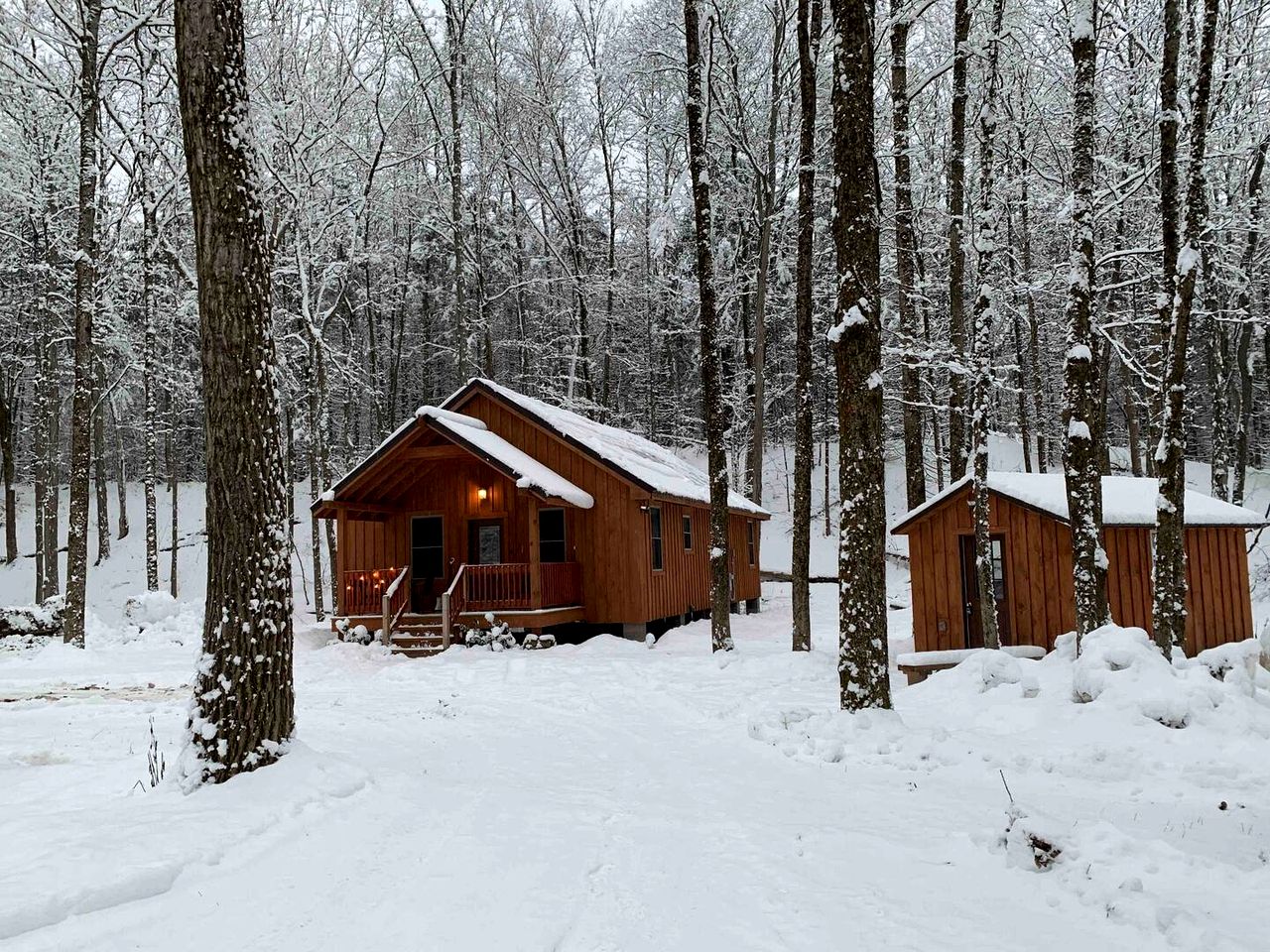 Cozy Three-Bedroom Cabin Near The Salmon River in Altmar, New York