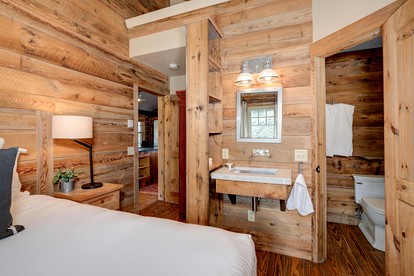 Rustic and Cozy Log Cabin with Ski-in Access, Hot Tub, and Fire Pit in Big Sky, Montana photo 3
