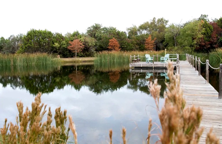 This cabin near Marble Falls is the ideal nature retreat in Texas.