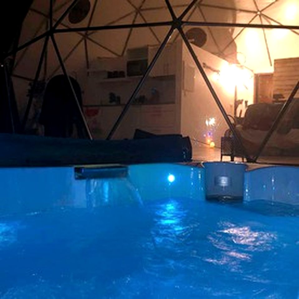 Unique Luxury Camping Dome with a Hot Tub on Madeira Island, Portugal