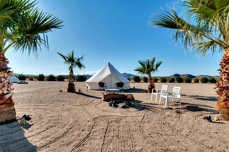CLONED Magical Joshua Tree Accommodation with Pool Perfect for Glamping in California | Yurts (Joshua Tree, California, United States of America)
