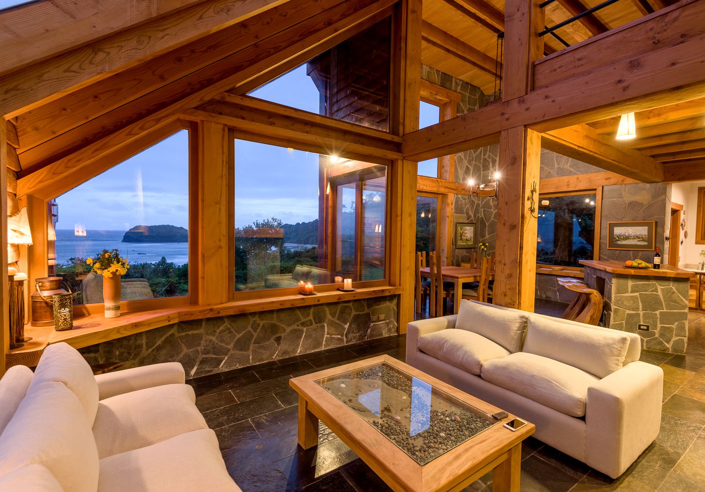 Simply Stunning Beachfront Villa Rental for an All-Inclusive Family Vacation in Los Lagos, Chile