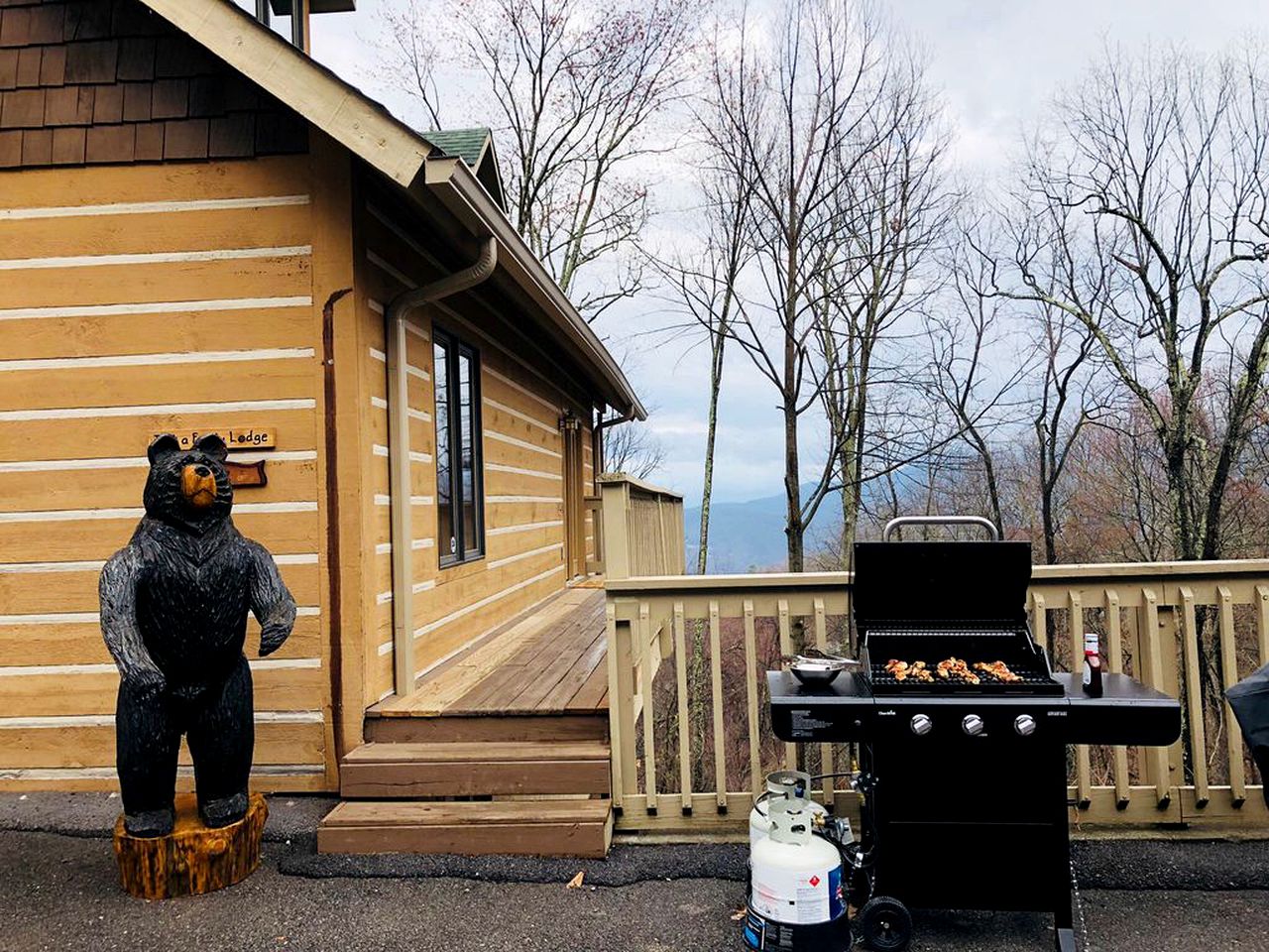 Pet-Friendly Luxury Cabin with a Hot Tub in Gatlinburg Tennessee