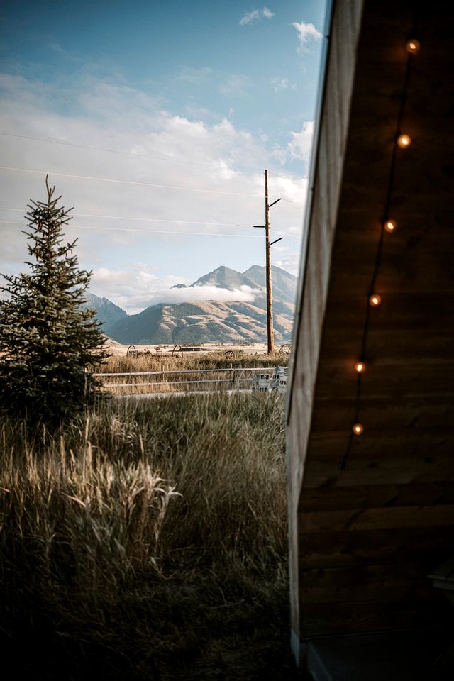Romantic A-Frame Cabin near Yellowstone for an Amazing Glamping Getaway in Emigrant, Montana