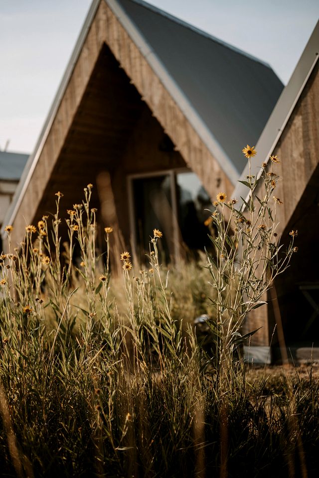 Unique A-Frame Cabin Stay with Shared Bathhouse & Scenic Outdoor Space in Emigrant, Montana