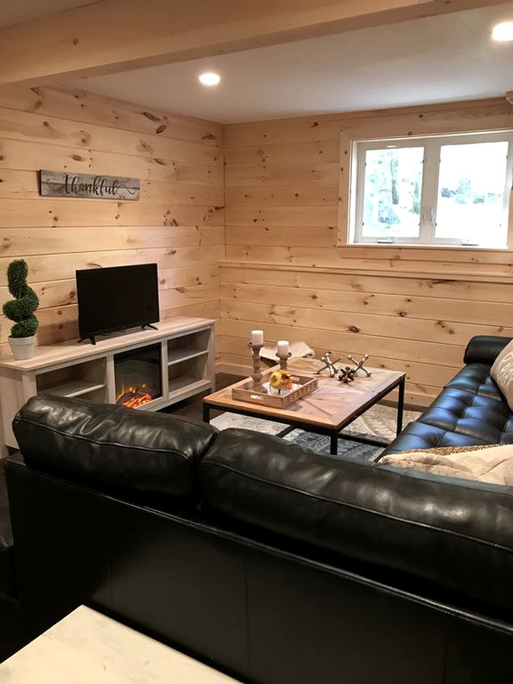 A-Frame Cabin Rental Set Alongside Sebago Lake on Frye Island, Maine