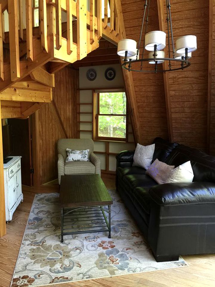 Cabin on Lake Sebago, AFrames, Frye Island, United States of America