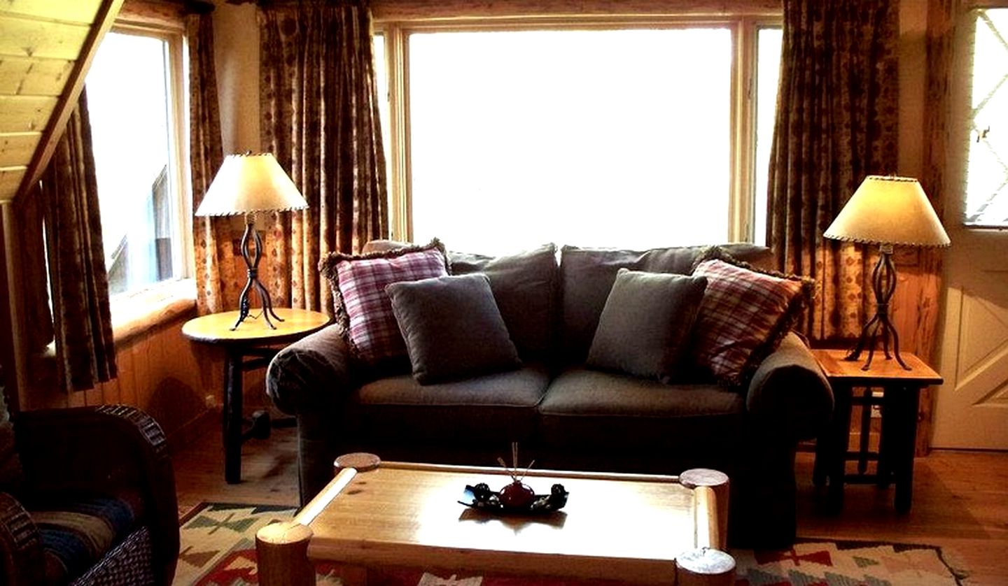 A-Frame Lodge on the River in Irwin, Idaho