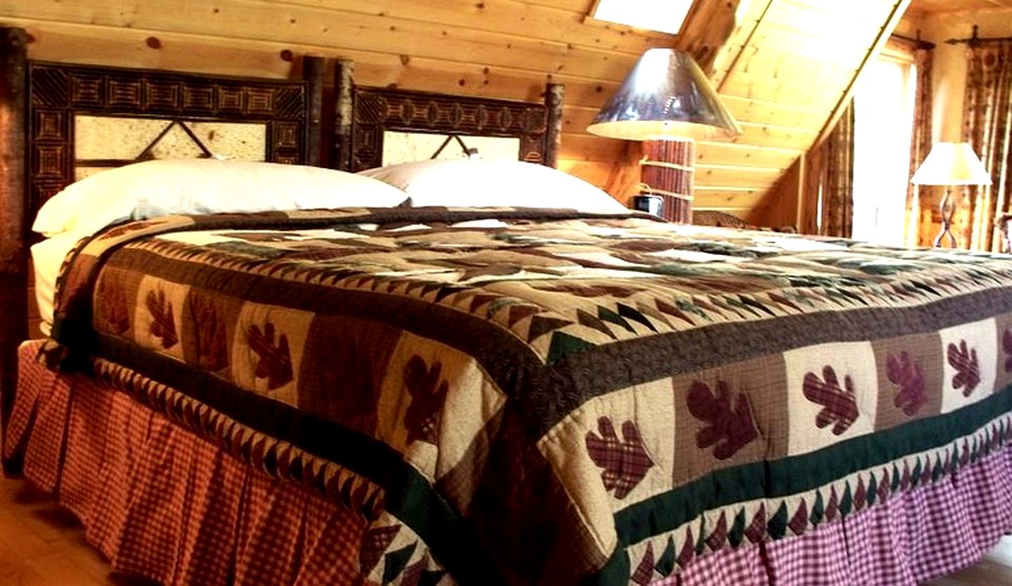 A-Frame Lodge on the River in Irwin, Idaho