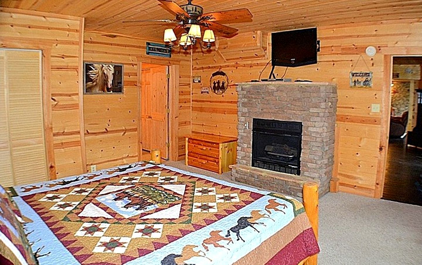 Premium Glamping Rental with Hot Tub and Games Room in Sevierville, Tennessee
