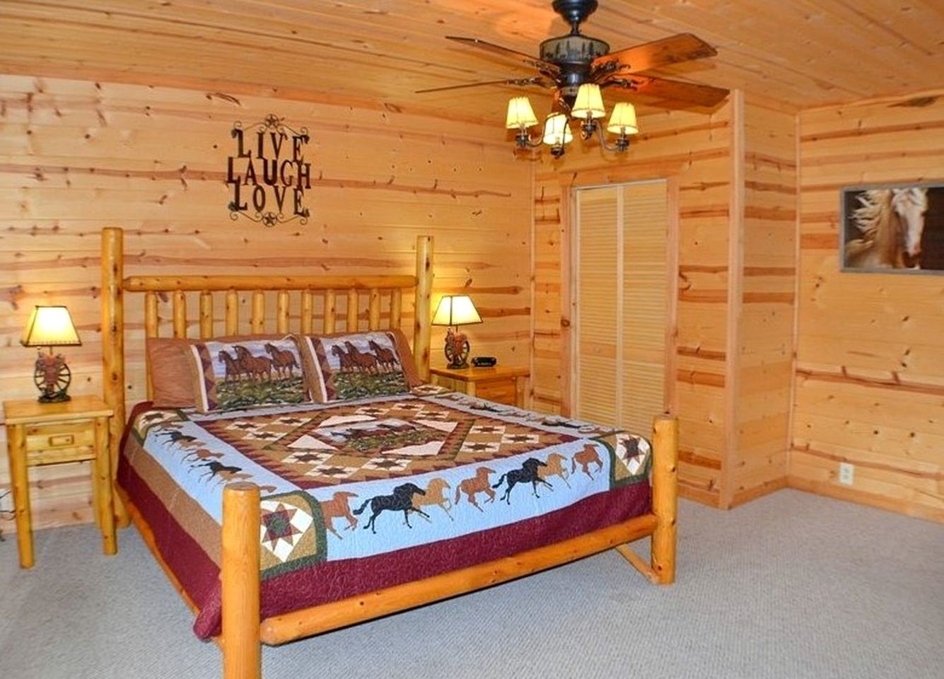 Premium Glamping Rental with Hot Tub and Games Room in Sevierville, Tennessee
