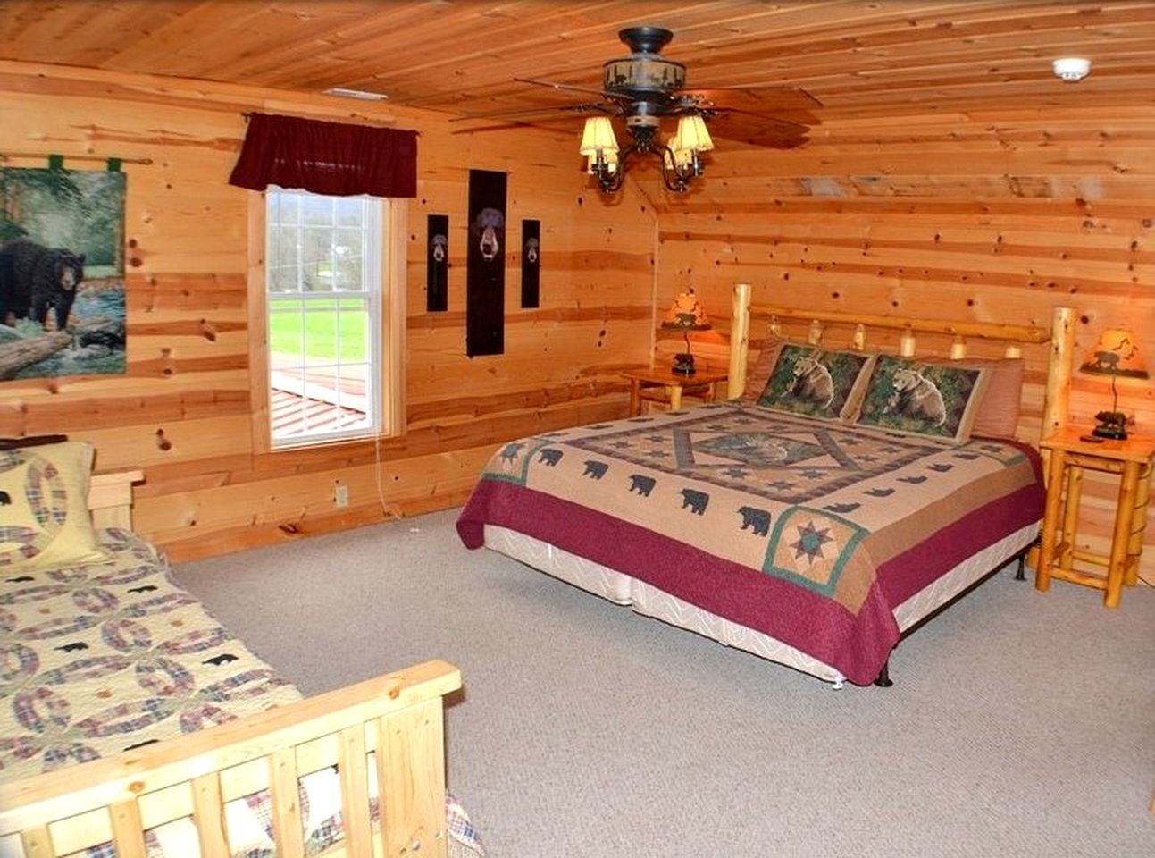 Premium Glamping Rental with Hot Tub and Games Room in Sevierville, Tennessee