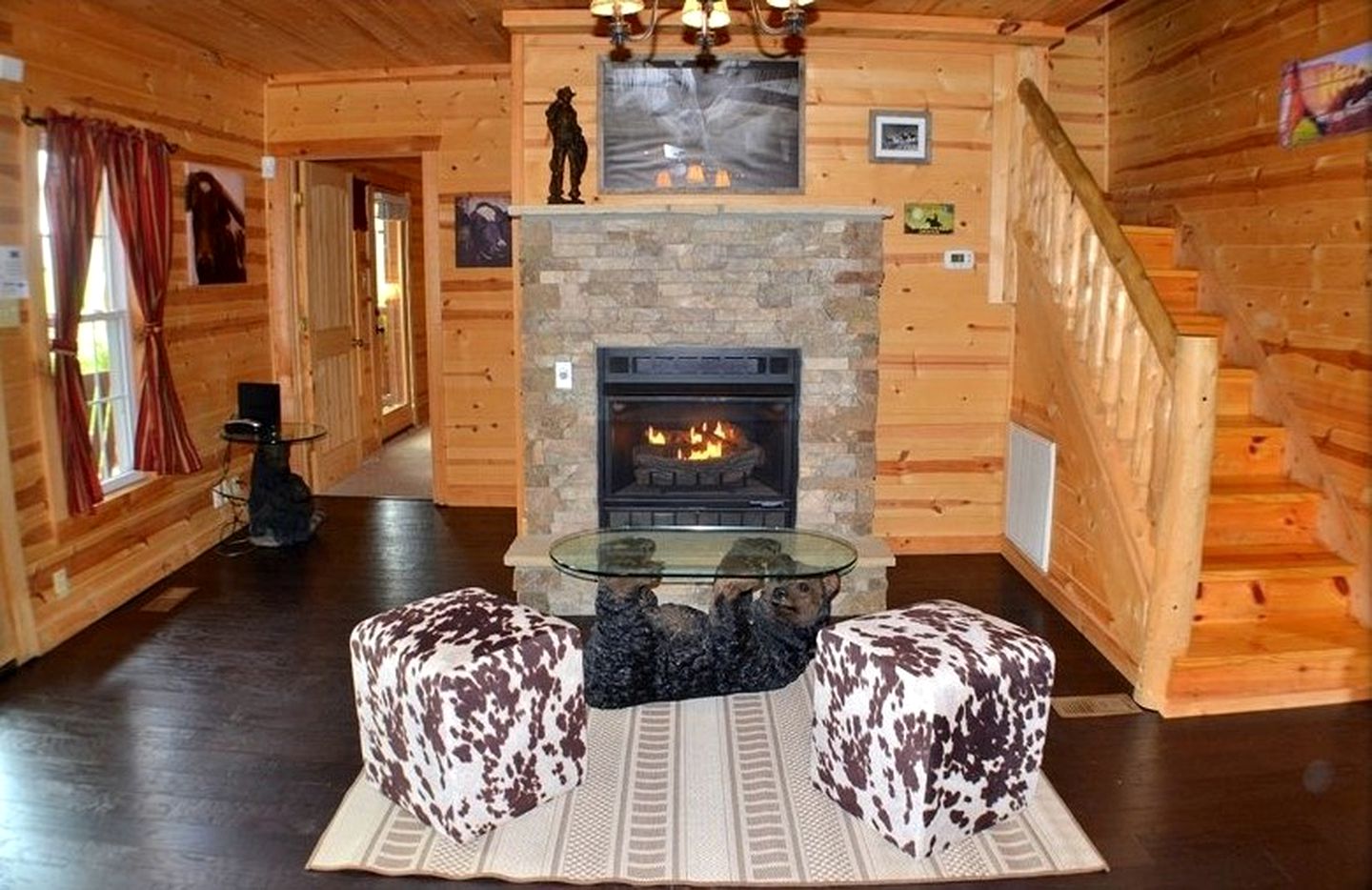 Premium Glamping Rental with Hot Tub and Games Room in Sevierville, Tennessee