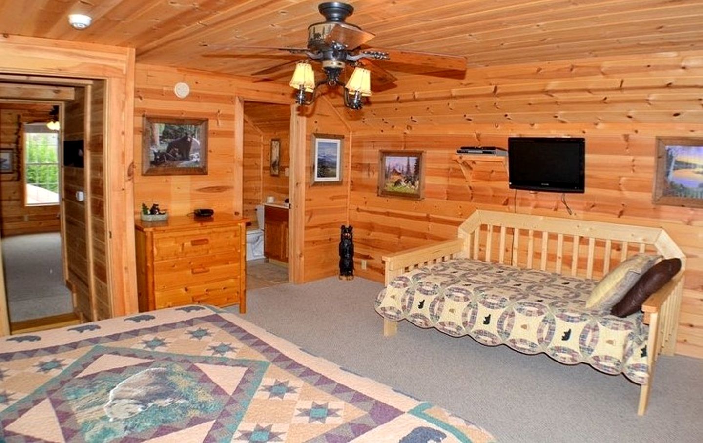 Premium Glamping Rental with Hot Tub and Games Room in Sevierville, Tennessee