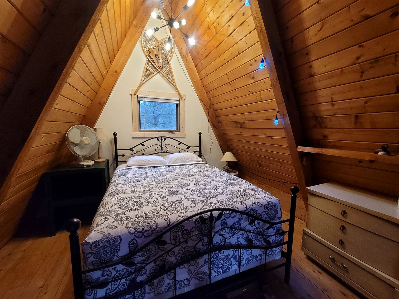 Secluded A-Frame Cabin with Private Riverfront on Little Manistee River near Tustin, Michigan