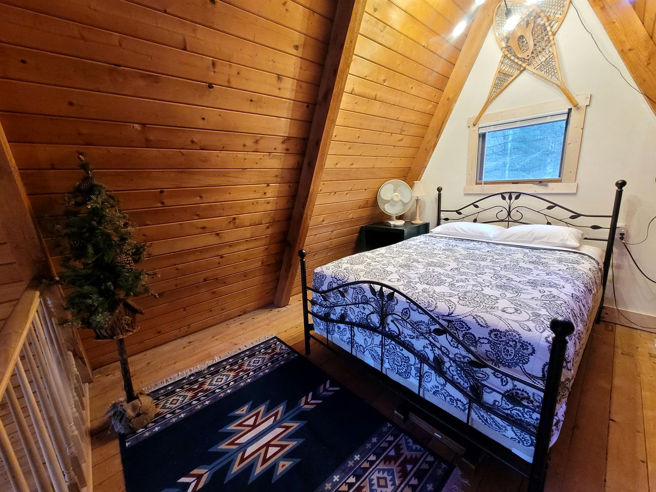 Secluded A-Frame Cabin with Private Riverfront on Little Manistee River near Tustin, Michigan