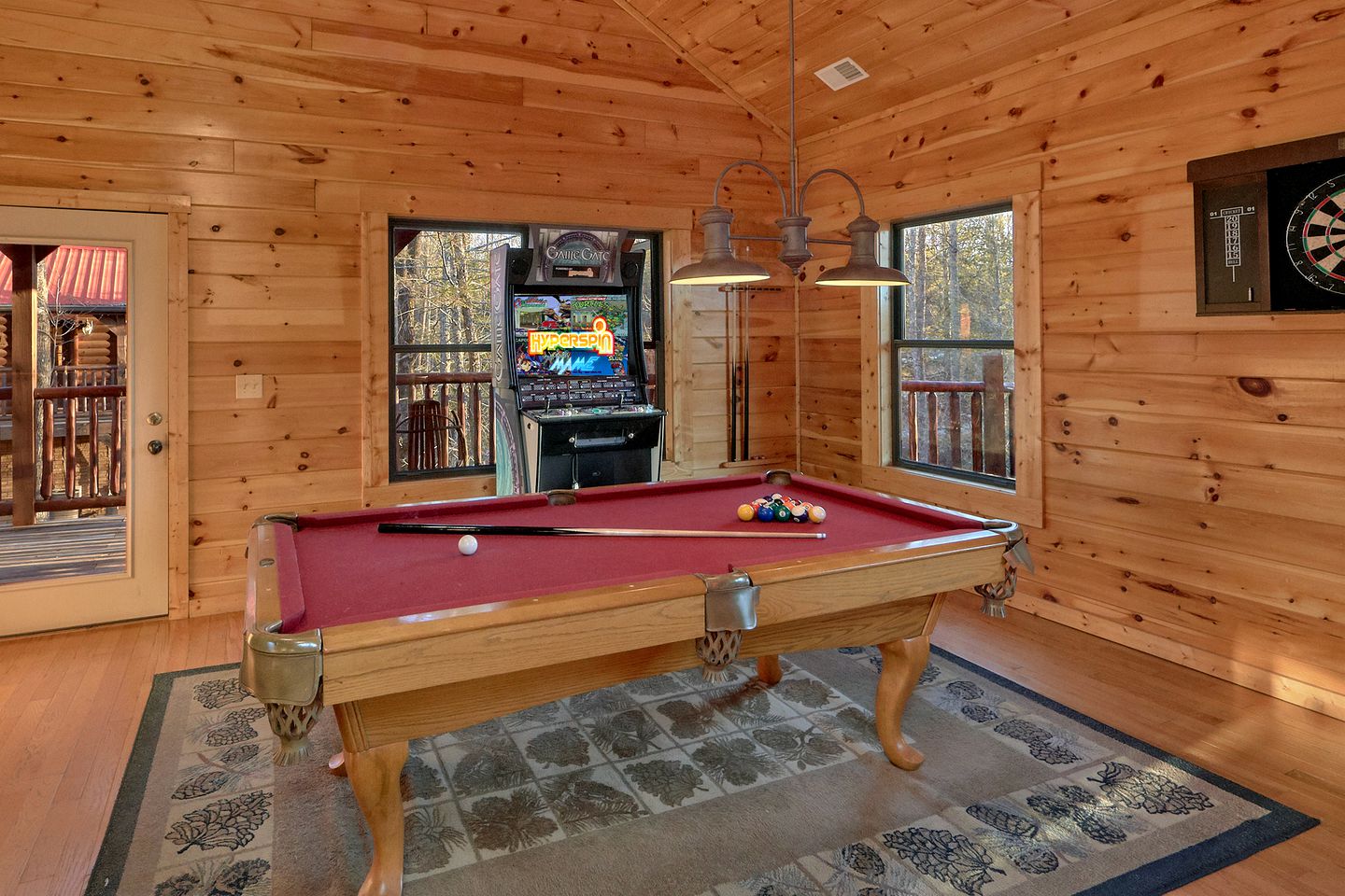 Spacious Cabin Rental with a Games Room for a Family Getaway in the Smokies, Tennessee