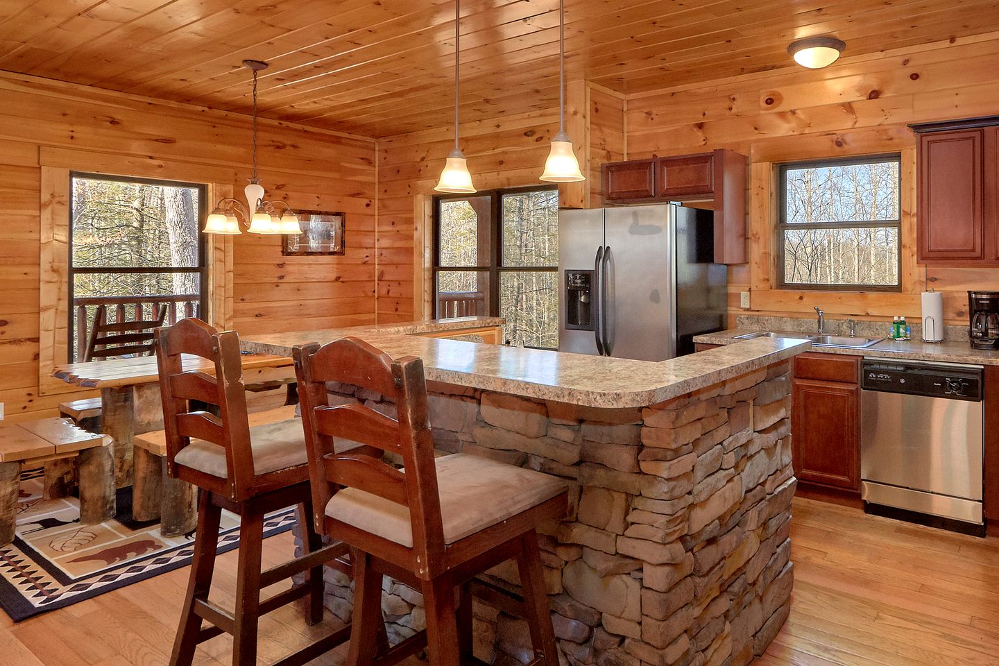 Spacious Cabin Rental with a Games Room for a Family Getaway in the Smokies, Tennessee