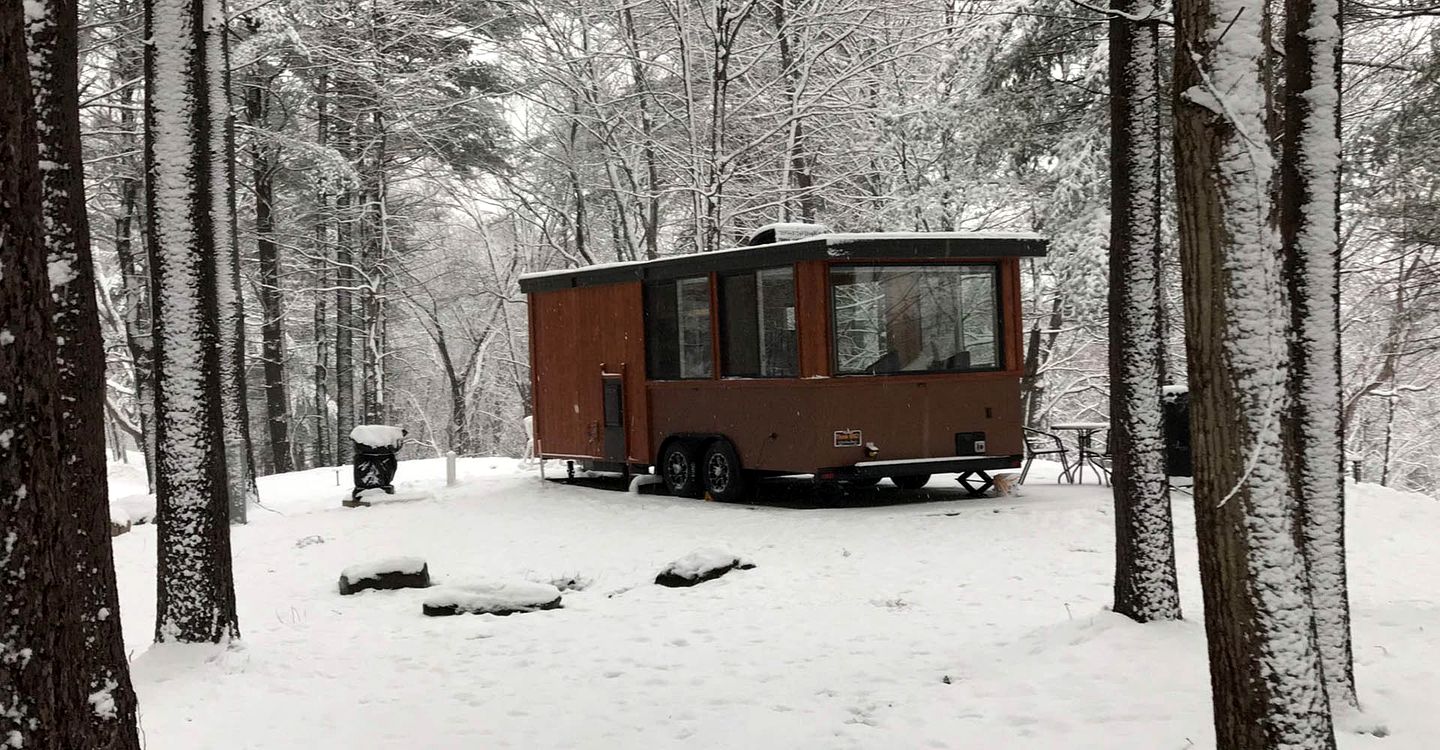 Charming Tiny House Rental for a Woodland Vacation near Woodstock, New York