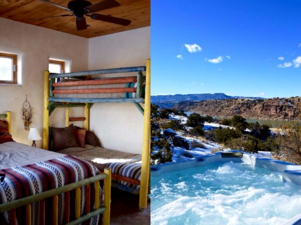 Lakefront Casita Rental in Abiquiu, New Mexico