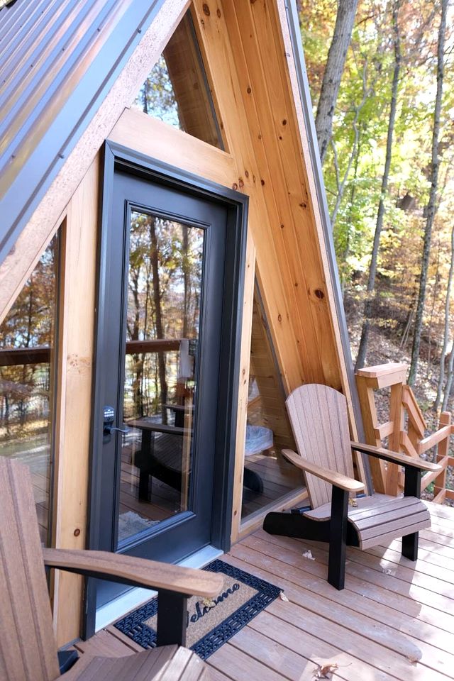 Two Person A-frame near Tappan Lake, Ideal to Reconnect with Nature in Ohio