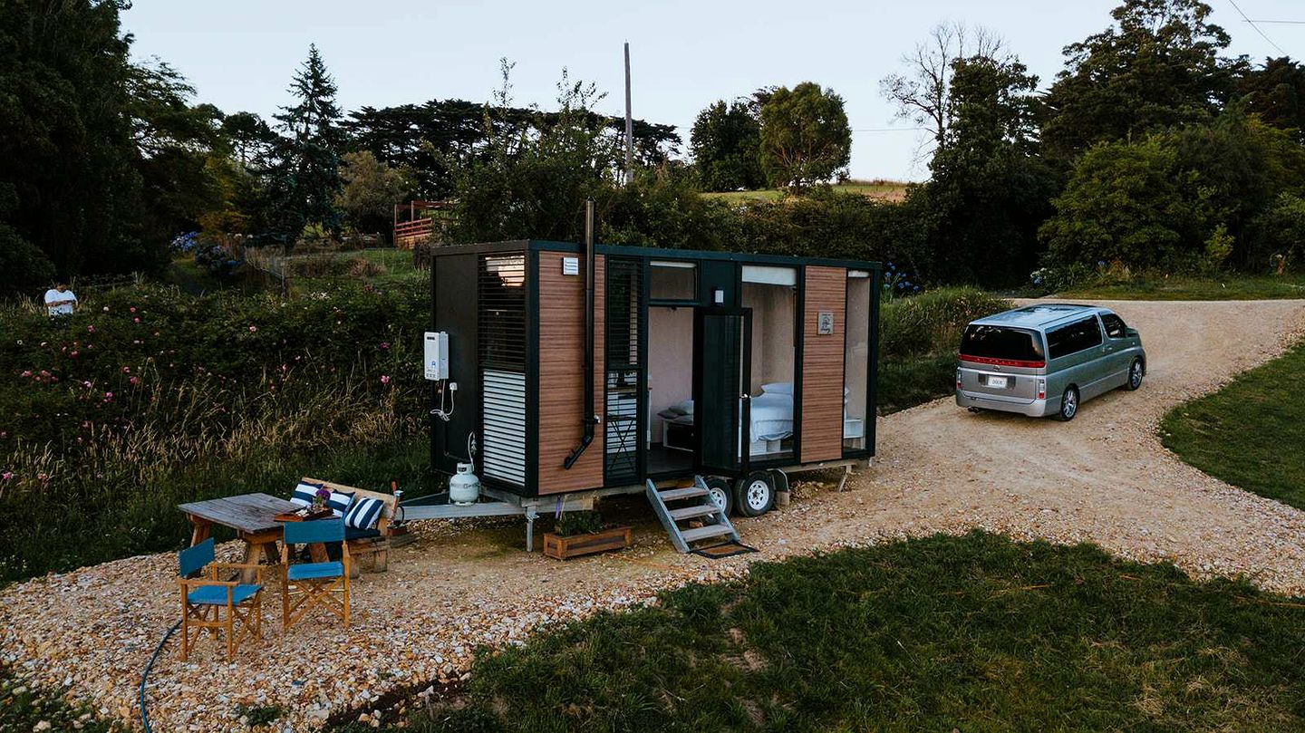 Tiny House Accommodation near Wilsons Prom Perfect for a Glamping Getaway