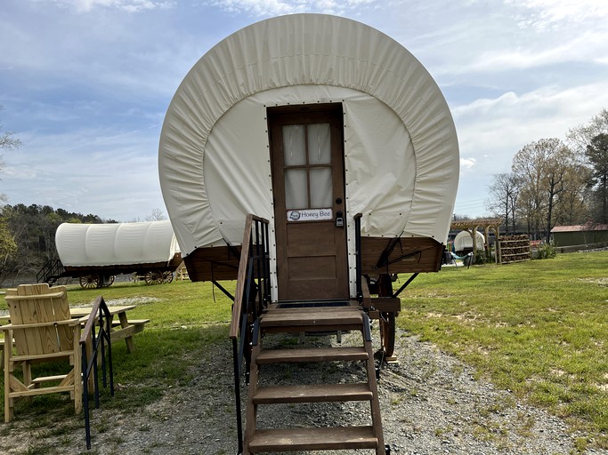 Riverfront Glamping on Cape Fear River in Lillington, North Carolina