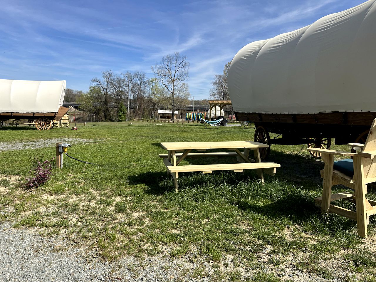 Riverfront Glamping on Cape Fear River in Lillington, North Carolina