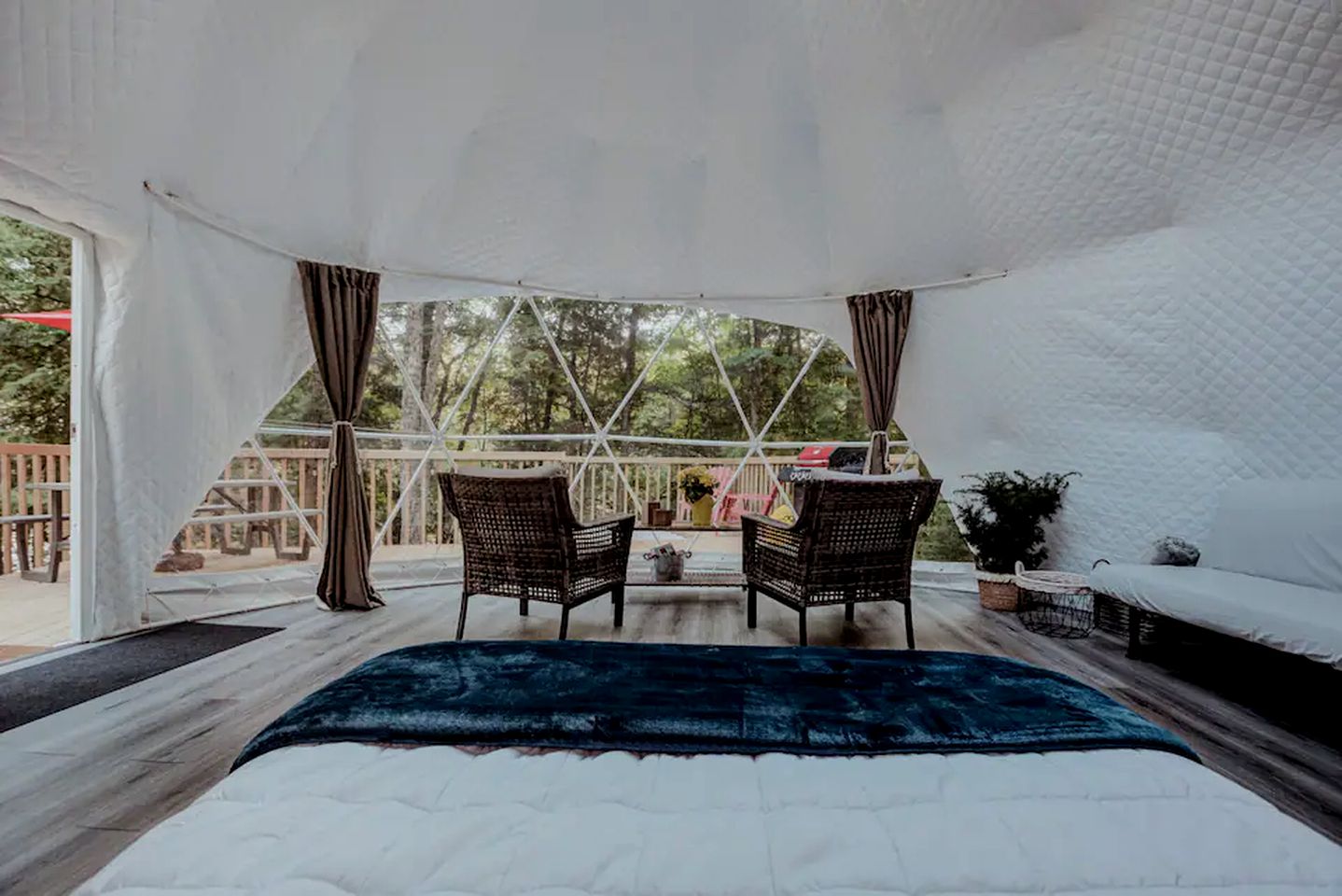 Ravine Dome Surrounded By Nature and Overlooking the Mississippi River in Ompah, Ontario